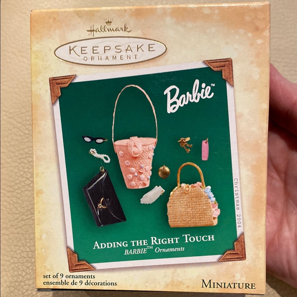 Hallmark Barbie Keepsake Mini Bags - Pink and Black